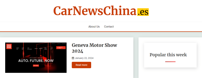 CarNewsChina launches Spanish version: CarNewsChina.es