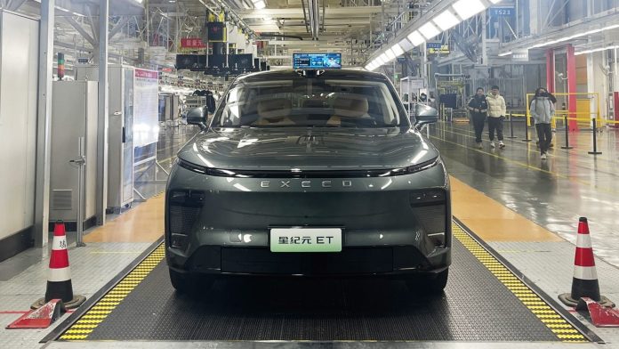 Chery’s Exeed Exlantix ET started mass production in China, ready to launch