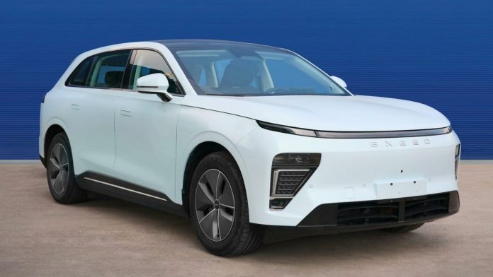 Exeed Exlantix ET (Sterra ET) rolls off assembly line on January 19