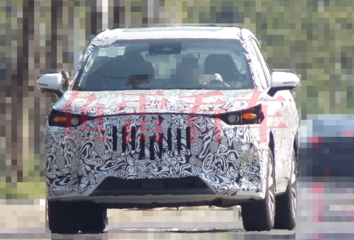 Another set of Chery T38 SUV spy photos exposed, to be offered as ICEV and PHEV