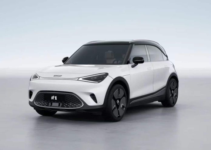 Smart #1 2024 addition hits the market in China