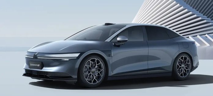 Zeekr 007 launched with the world’s fastest charging – 610 km range in 15 minutes