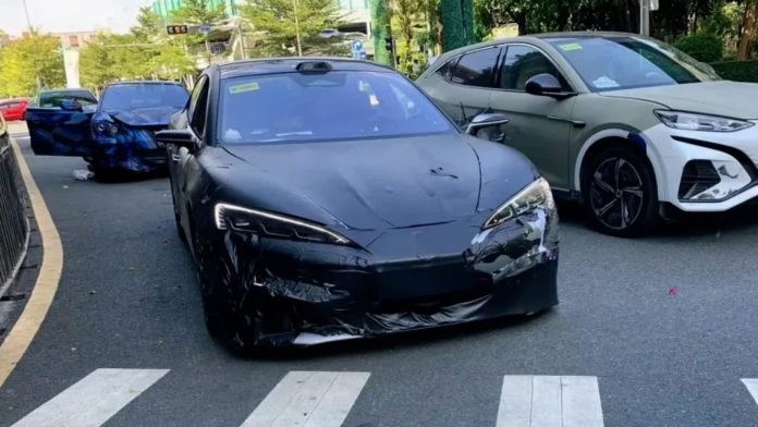 BYD’s YangWang U6 sedan spotted during road tests in China. EQS and Nio ET9 rival
