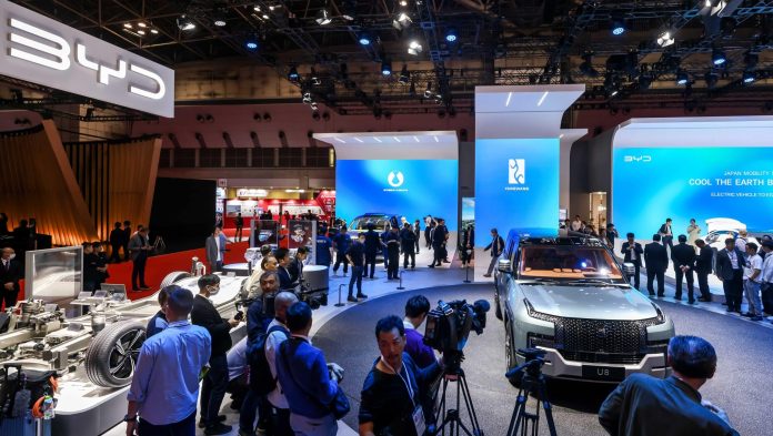 BYD aims to storm Japan: 30,000 EVs sold annually by 2025 and 100 dealerships