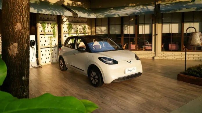 Wuling Bingo EV launched in Indonesia: blind ordering exceeded 3,000 units in one month