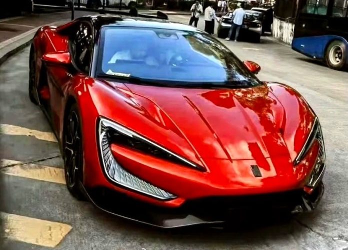 BYD’s YangWang U9 dancing car spotted in fancy orange in China