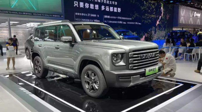 Haval Raptor light off-road SUV at 2023 Chengdu Auto Show, offers 102km and 145km pure electric ranges