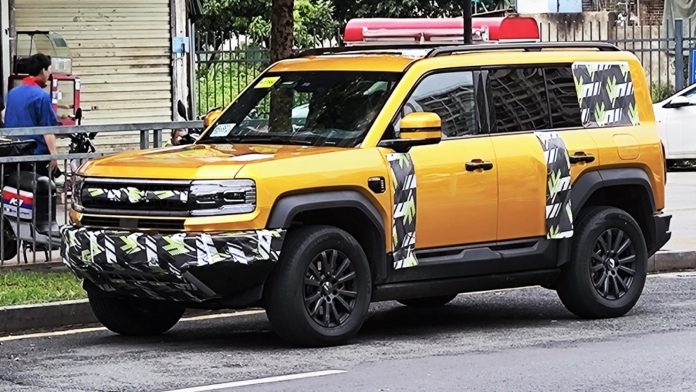 BYD’s Fang Cheng Bao Leopard 5 spied in China without camouflage