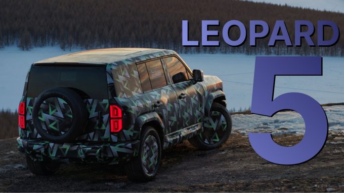Leopard 5. BYD Fang Cheng Bao SF EREV SUV got the official name in China