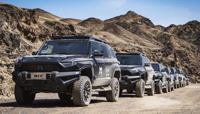 Dongfeng’s M-Hero 917 with 142 kWh battery prepares for export to Europe and the Middle East