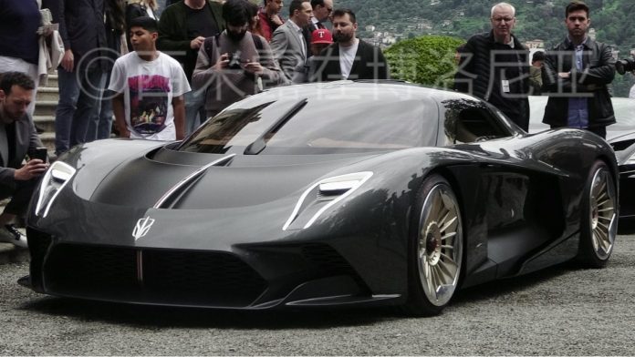 FAW’s Hongqi S9 sports car showed up at the Concorso d’Eleganza Villa d’Este in Italy