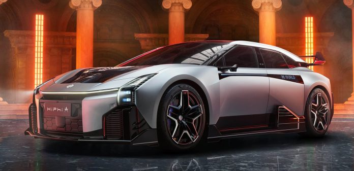 Not a concept car! HiPhi A sedan unveiled with 0-100 kph acceleration in 2 seconds, packing 1,287 hp