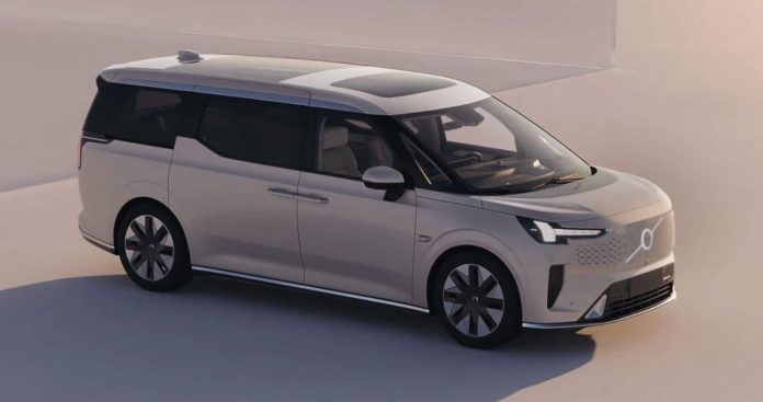 Volvo EM90 all-electric MPV launched with 738 km range, priced at 112,000 USD in China