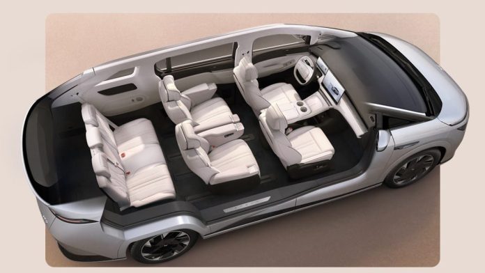 Xpeng X9 MPV revealed interior in China as it’s ready for pre-sales