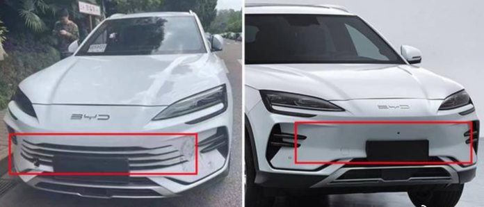 New BYD Song Plus DM-i spied for the first time in China