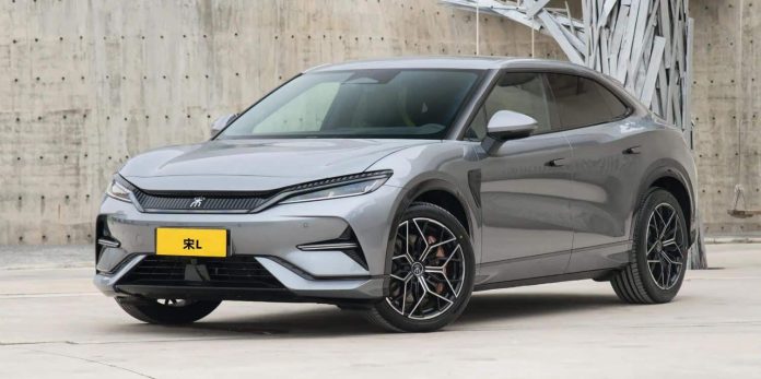 BYD Song L all-electric SUV will start pre-sale on October 31, price may start at 34,100 USD