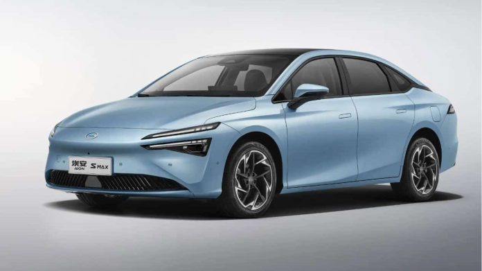 GAC Aion S Max all-electric sedan will launch on October 26, has 510 km and 610 km ranges