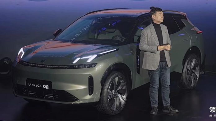Lynk & Co 08 PHEV officially unveiled in China with OS from Meizu