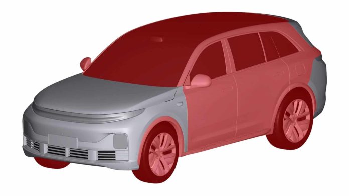 Li Auto L6 reveals in patent images before the official launch