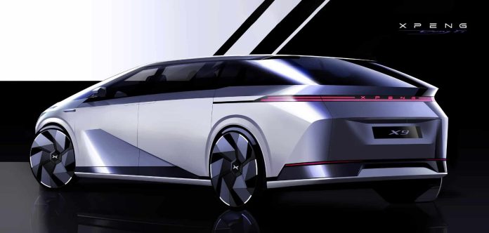 Xpeng X9 MPV may launch on October 24, new images revealed