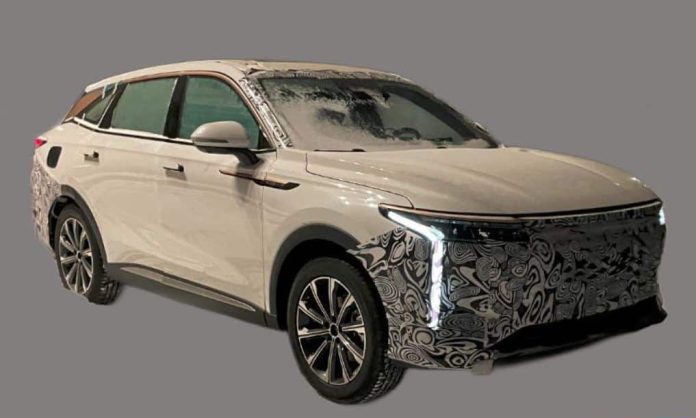 Exeed Yaoguang PHEV Crossover SUV Spied In China