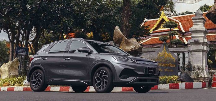BYD’s EV sales in Thailand reached a new high in September, accounting for 47% of the local EV market