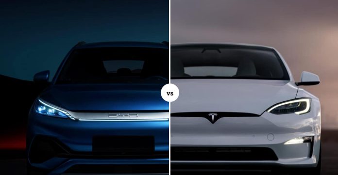 BYD’s BEV sales in Q3 have reached 99% of Tesla’s
