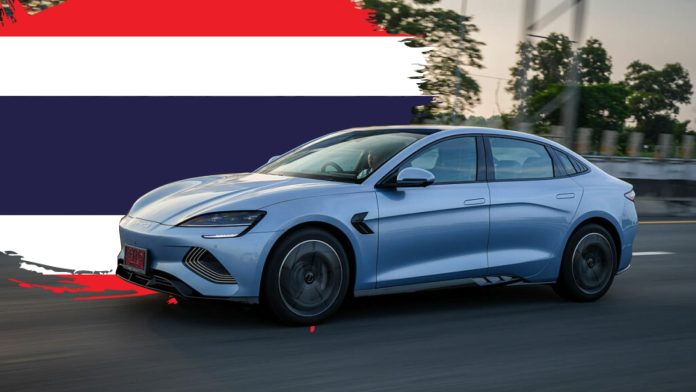 BYD Seal launched in Thailand, attracting over 1,000 orders in an hour