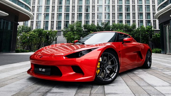 Xiaomi-backed startup reveals SC-01 EV sports car with 425 hp