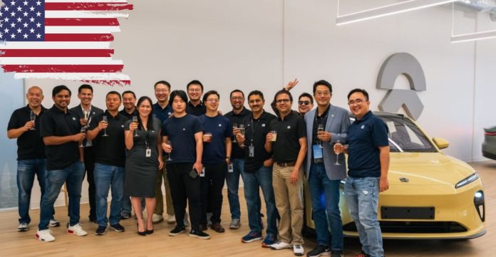 Nio opened a new North American HQ, and 70 companies attended Nio US partner day