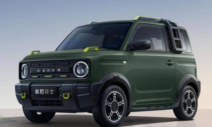 An all-electric off-road mini EV, Geely Panda Knight launched, priced at 7,410 USD