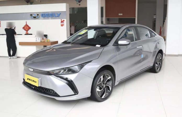 2024 Geely Geometry G6 all-electric sedan with Huawei HarmonyOS launched, price starts at 16,500 USD