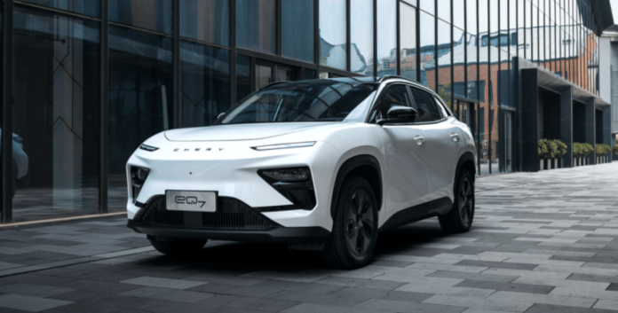 Chery eQ7 market entry set for September 12, official name Shuxiangjia