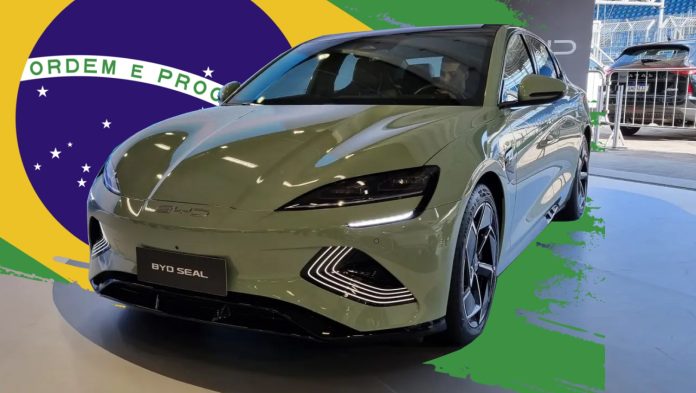 BYD Seal EV launched in Brazil for 60,685 USD as BYD accelerates its overseas expansion