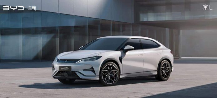 BYD Song L SUV official pic unveiled in China, will launch in Q4 2023