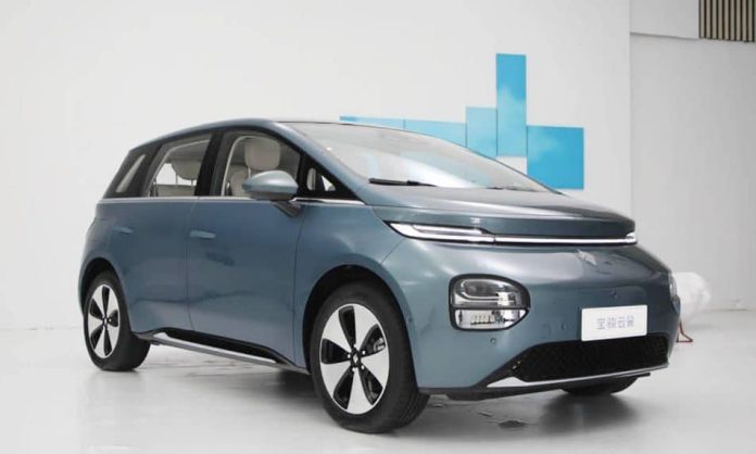 GM-SAIC-Wuling JV’s Baojun Cloud EV launched in China, price starts at 13,200 USD
