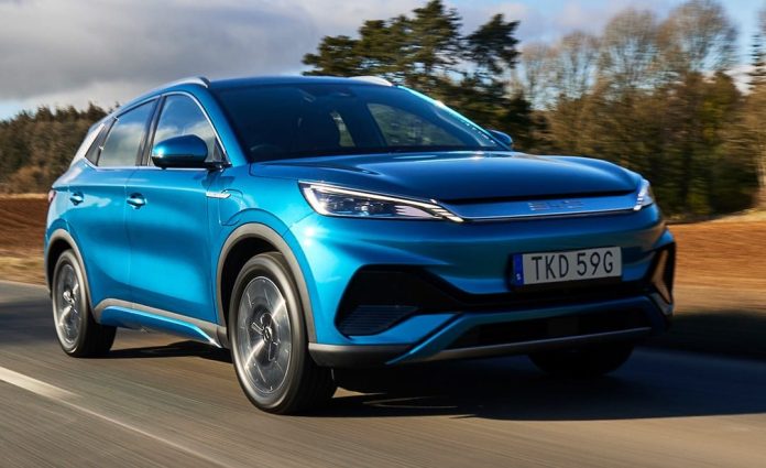 BYD ATTO 3 became Sweden’s best-selling EV in July for the first time