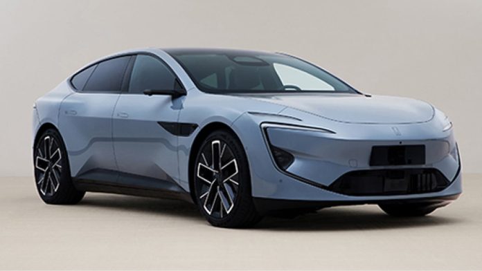 Avatr 12 electric sedan from Changan, CATL and Huawei exposed with 578 hp
