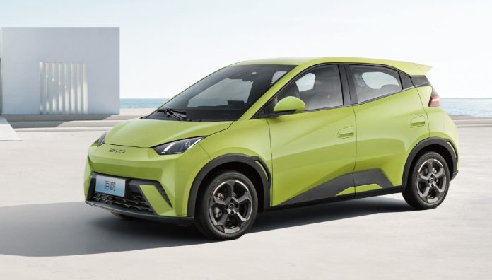 BYD Seagull sold 23,005 units in June, with a cumulative sales of 38,805 units in the past two months