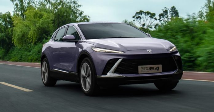 EXCLUSIVE: SAIC-GM forecast Buick E4 to hit 5,000 sales monthly milestone within 3 months in China