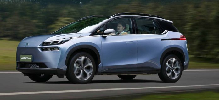 Aion V Plus electric SUV launched with a range of 400 km, starting at 22,200 USD