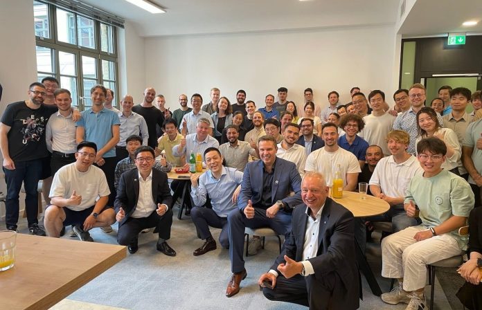 Nio’s CEO, William Li, arrived on a surprise visit to Germany