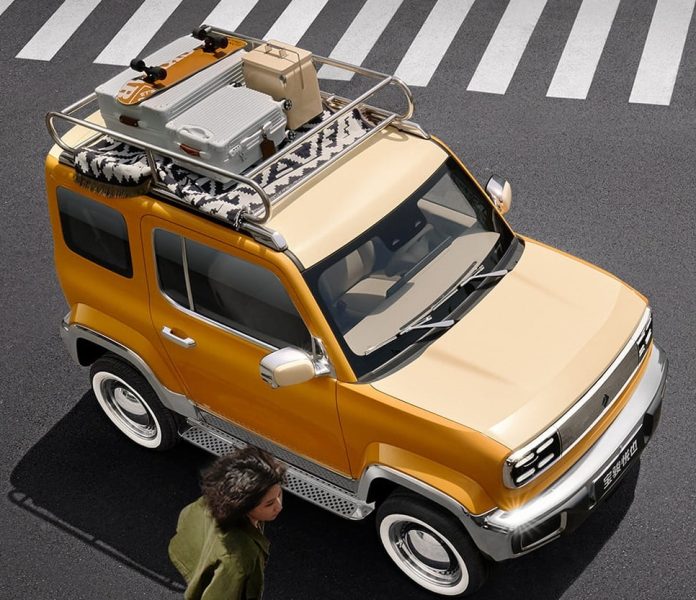 GM goes wild in China as SGMW unveils Baojun Yep with cool retro roof racks. To launch on May 25