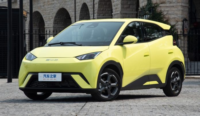 BYD Seagull hits the market for 10,700 USD, 6% less than what was announced last week