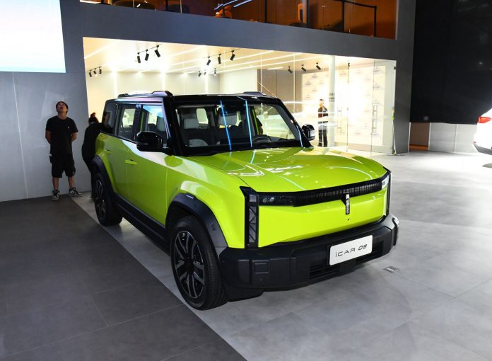 Chery New Energy iCAR 03 Appears on 2023 Chengdu Auto Show