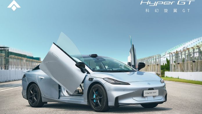 GAC Aion Hyper GT pre-sales started in China with 340 hp. Price starts at 32,000 USD