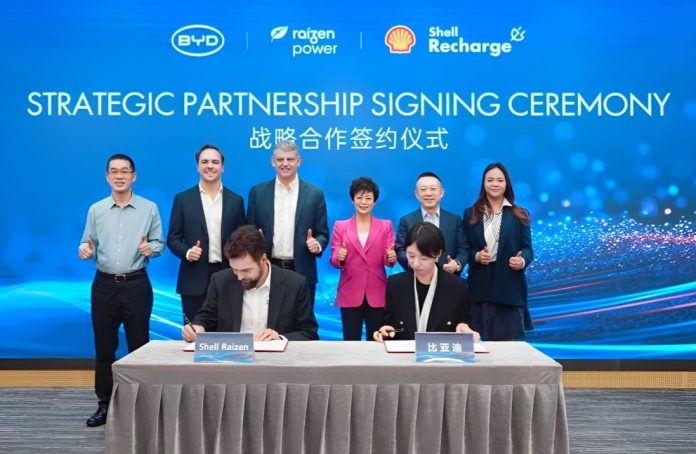 BYD and Shell’s Raízen Power to expand EV charging network in Brazil
