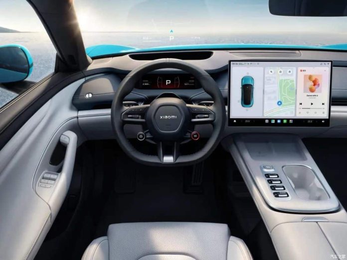Xiaomi SU7 official interior details and winter testing