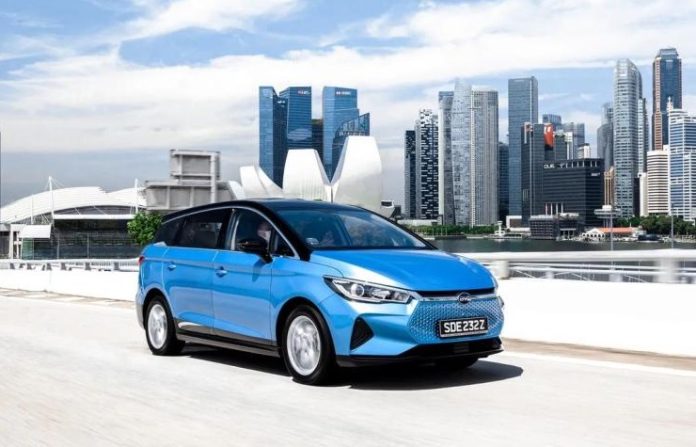 BYD wins order from Singapore’s largest taxi operator