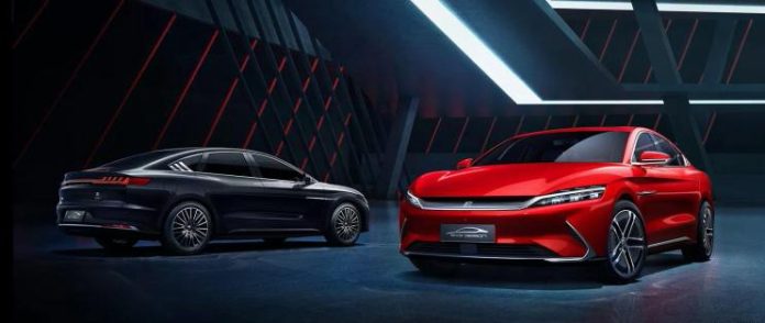 BYD Debuted Offical Images of BYD HAN EV/DM